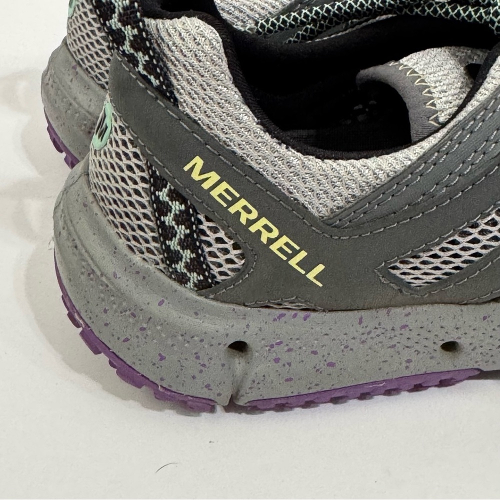 Merrell Gray and Purple Hydrotrekker Athletic Shoes with Trail-Ready Design 7 - Picture 5 of 10